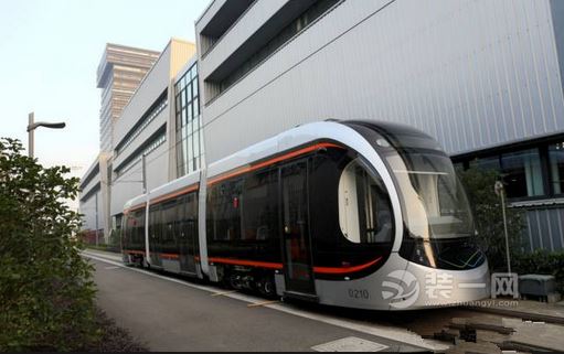 苏州高新区有轨电车2号线来了 外形装修萌萌哒似胶囊
